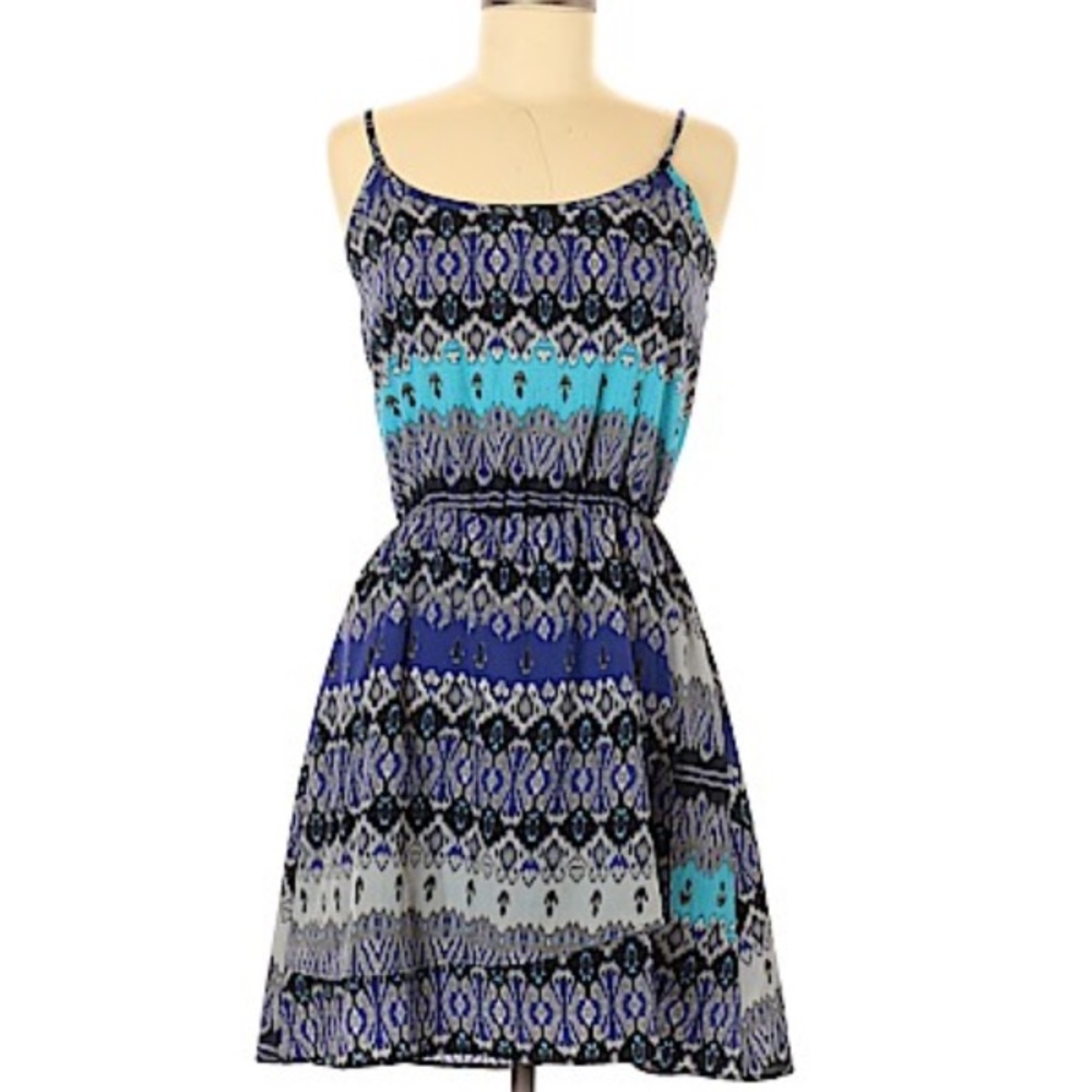 Aqua Summer Dress